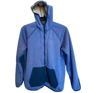 LL Bean Boys Zip Hoodie in weather resistant fleece.  Size XL 18